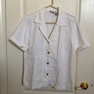 Chicos linen top